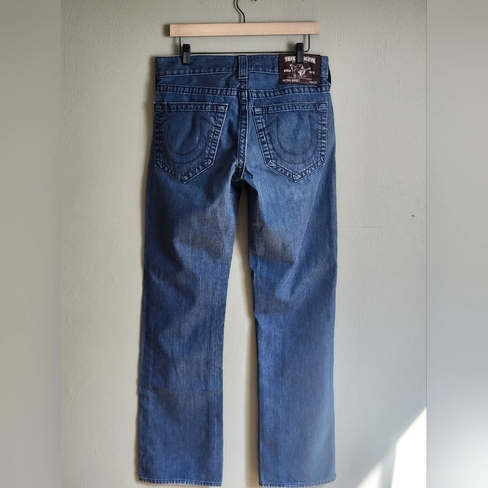 True Religion Vintage Bobby Bootcut Mens Jeans Size 31